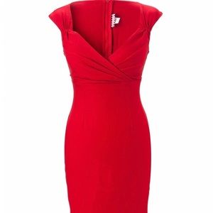 HP! ❤️ Pinup Couture red wiggle dress